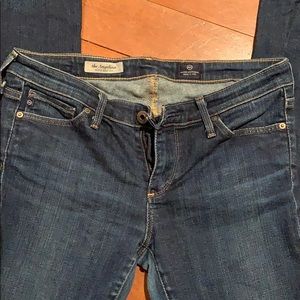 Blue Adriano Goldschmied Bootcut Jeans